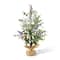 Glitzhome® 21" Easter Egg & Lavender Table Tree Decor